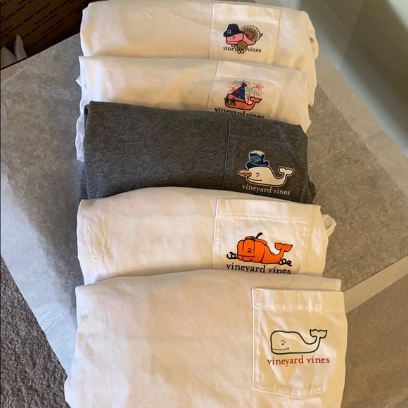 Vineyard Vines Tops - Bundle of women’s VV holiday shirts.Size XXS, XS,S